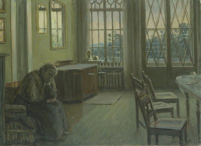 Die Dämmerstunde, 1909 von Leopold Karl Walter von Kalckreuth