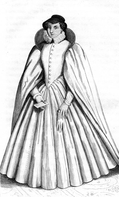 Caterina de Medici, französische Vintage-Kleidung des 16. Jahrhunderts Henri II, König von Frankreich von Leopold Massard