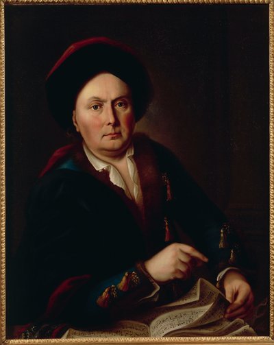 Porträt von Ludwig van Beethoven, Kapellmeister (1712-73), Großvater des Komponisten Ludwig Beethoven von Leopold Radoux