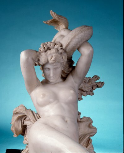 Galatea reitet auf einem Delphin, ca. 1880 von Leopoldo Ansiglione