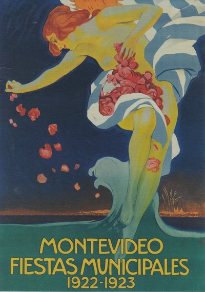 Montevideo Fiestas Municipales, 1922 von Leopoldo Metlicovitz