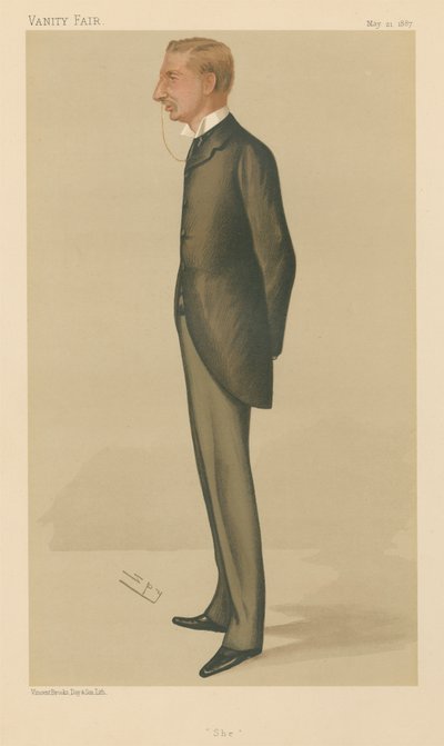 Sie, Henry Rider Haggard (Vanity Fair Serie) von Leslie Matthew Spy Ward