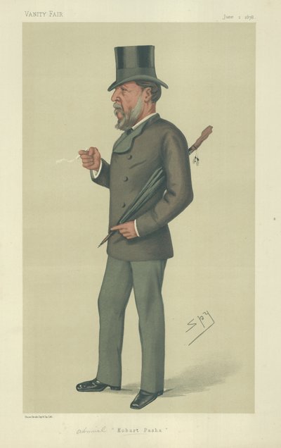 Admiral Augustus Charles Hobart-Hampden von Leslie Matthew Ward