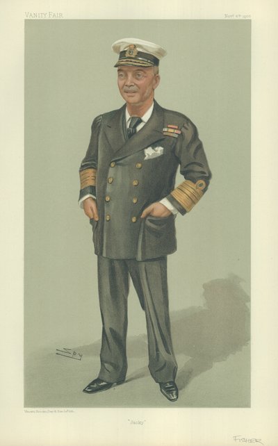 Admiral Sir John Arbuthnot Fisher von Leslie Matthew Ward