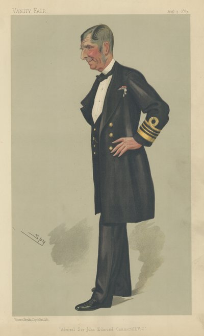 Admiral Sir John Edmund Commerell VC von Leslie Matthew Ward