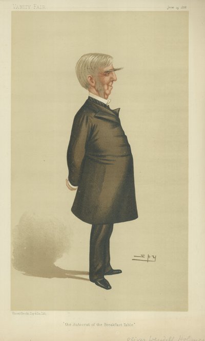 Dr. Oliver Wendell Holmes von Leslie Matthew Ward