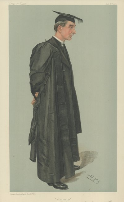 Hubert Burge, der Direktor von Winchester von Leslie Matthew Ward