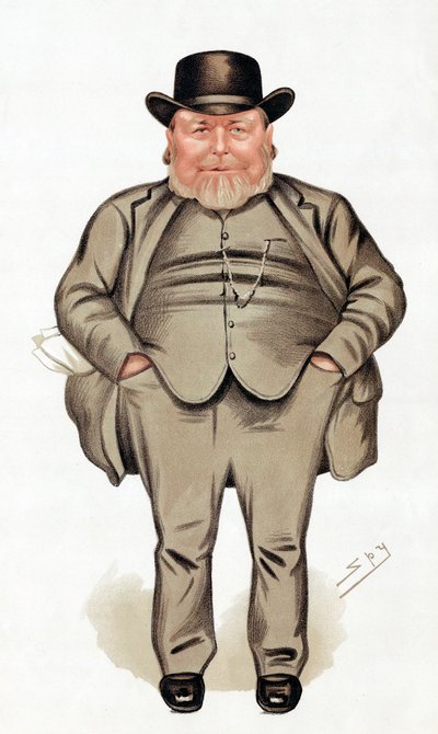 Joseph Arch, 1826-1919, englischer Landarbeiter, Gewerkschafter und Politiker, 1886 von Leslie Matthew Ward