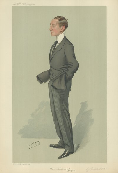 Mr G Marconi von Leslie Matthew Ward
