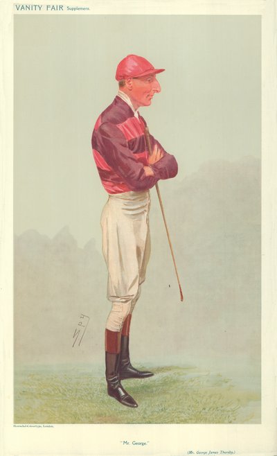 Mr. George James Thursby, Mr. George, 28. August 1907, Vanity Fair Karikatur von Leslie Matthew Ward