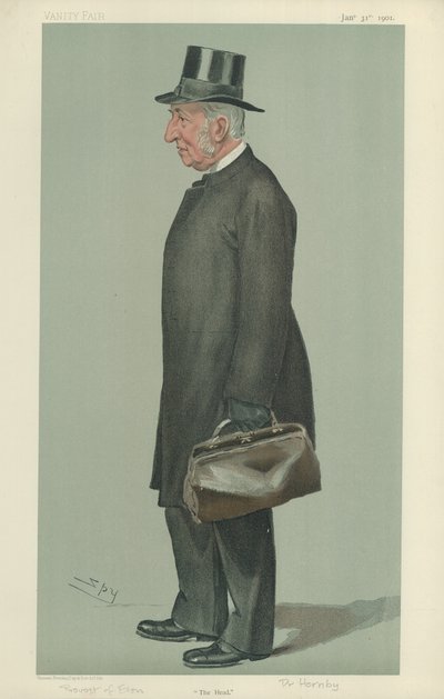 Mr. J. J. Hornby, der Provost von Eton von Leslie Matthew Ward