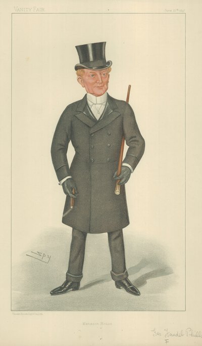 Sir F Phillips, Der Bürgermeister von London von Leslie Matthew Ward