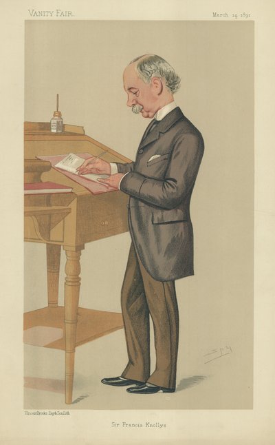 Sir Francis Knollys von Leslie Matthew Ward