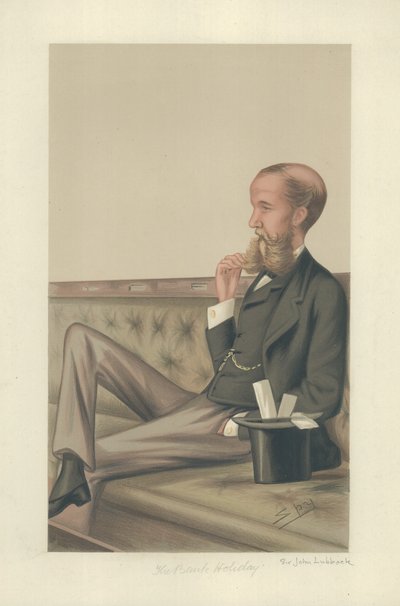 Sir John Lubbock von Leslie Matthew Ward