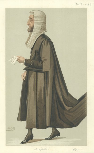 Der ehrenwerte Arthur Wellesley Peel von Leslie Matthew Ward