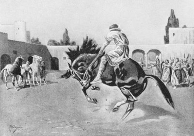 Basil I. zähmt ein Wildpferd von Leslie Mosley
