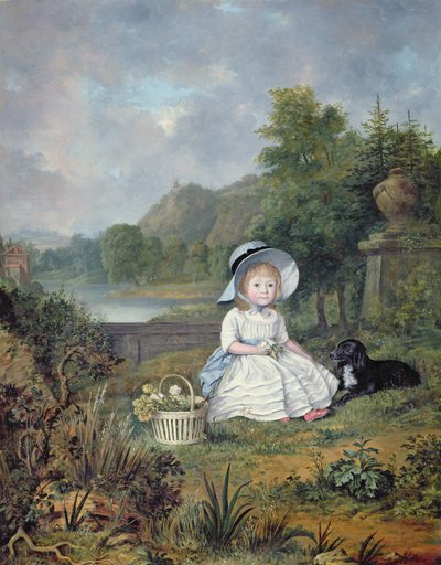 Porträt von Miss Elizabeth Heathcote von Lewis Vaslet