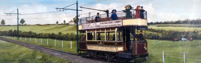 Elektrischer Zug der Burton & Ashby Light Railways von Unbekannt Unbekannt
