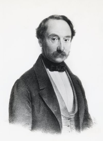 Porträt von Francesco Rizzoli, italienischer Politiker, Arzt und Chirurg, Gravur von Unbekannt Unbekannt