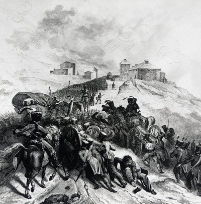 Die französische Armee überquert die Sierra de Guadarrama, 22.-24. Dezember von Unbekannt Unbekannt