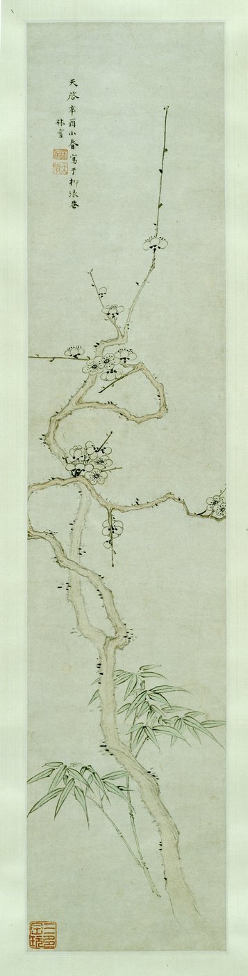 Prunus und Bambus von Lin Xue