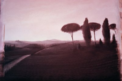 Toskanische Landschaft, 1992 von Lincoln Seligman
