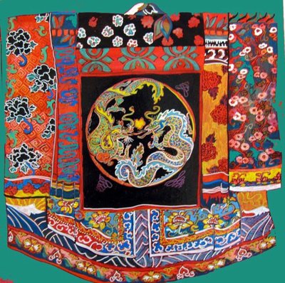 Chinesische Jacke à la Linda, 2015 von linda arthurs