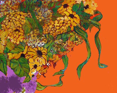 Blumen in meiner Vase von linda arthurs