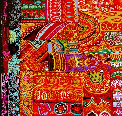 Indische Stickerei, 2017 von linda arthurs