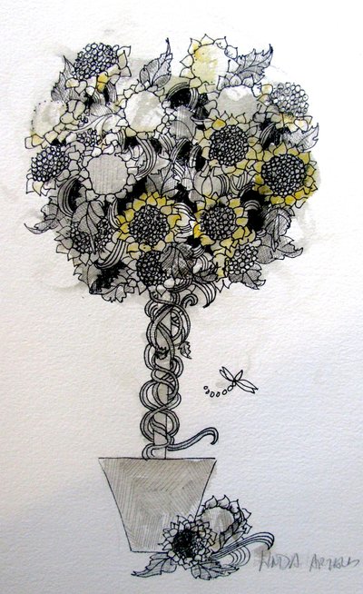 Sonnenblumenarrangement von linda arthurs