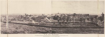 Rangun: Blick auf das Kantonnement von Linnaeus Tripe