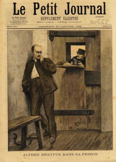 Le Petit Journal über die Dreyfus-Affäre von Lionel Royer