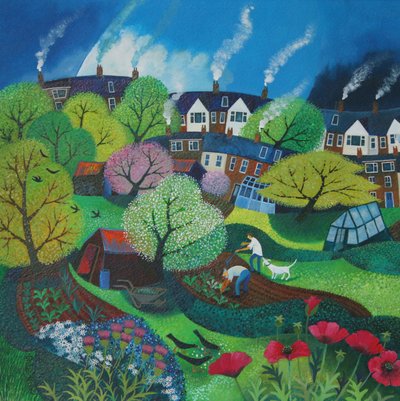 Gemüsegarten, 2015 von Lisa Graa Jensen