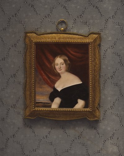 Porträt von Madame Bouclier, 1840 von Lizinska Aimee Zoe de Mirbel