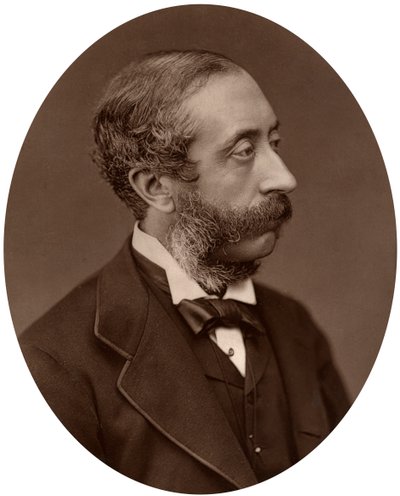 Earl of Carnarvon, Präsident der Society of Antiquaries, 1880 von Lock and Whitfield