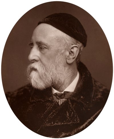 George Frederick Watts, Künstler und Royal Academician, 1882 von Lock and Whitfield