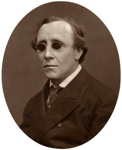 Henry Fawcett, Abgeordneter, Professor für politische Ökonomie an der Universität Cambridge, 1876 von Lock and Whitfield