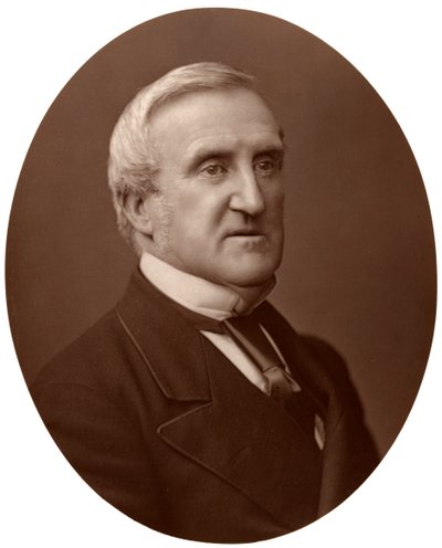 Vizekanzler Sir C. Hall, Richter des High Court of Justice, 1876 von Lock and Whitfield