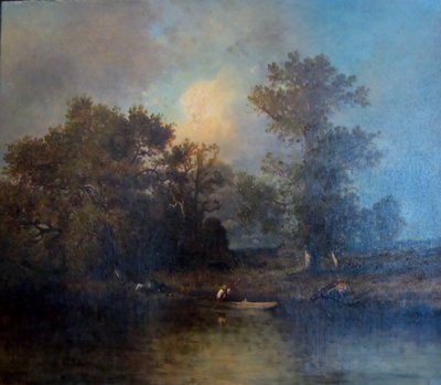 A ras del agua von Leon Victor Dupre