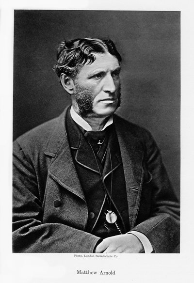 Matthew Arnold, englischer Dichter und Kulturkritiker, ca. 1880er Jahre von London Stereoscopic and Photographic Co