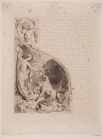 Illustration Nr. 17 zu "L`Amour et Psyché" von Lorenz Frølich