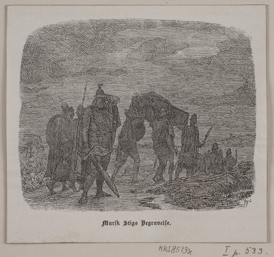 Begräbnis von Marsk Stig von Lorenz Frølich