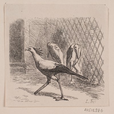 Sekretär im Jardin des Plantes von Lorenz Frølich