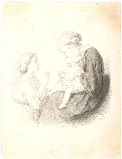 Das Morgengebet von Lorenz Frølich