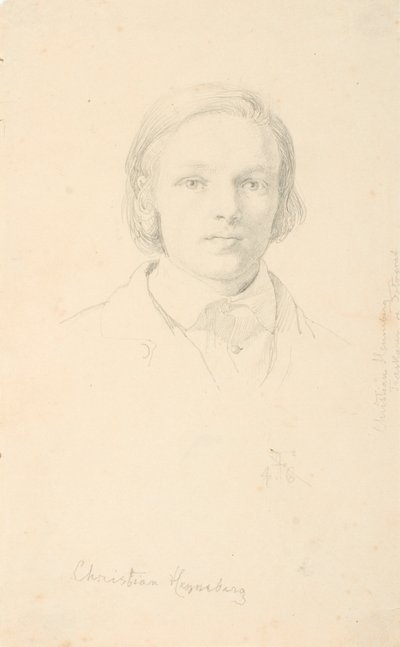 Porträt von Christian Henneberg von Lorenz Frølich