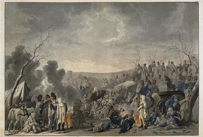 Rückzug der Grande Armée aus Moskau 1812, 1813 von Lorenz Rugendas