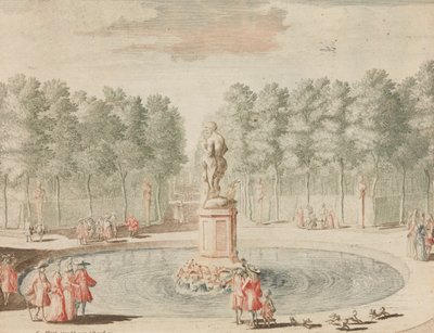 De Zes-weg von Phaunus nach dem Bild von Ceres zu sehen, in: Tooneel Der Voornaamste Nederlan... von Lorenz Scherm