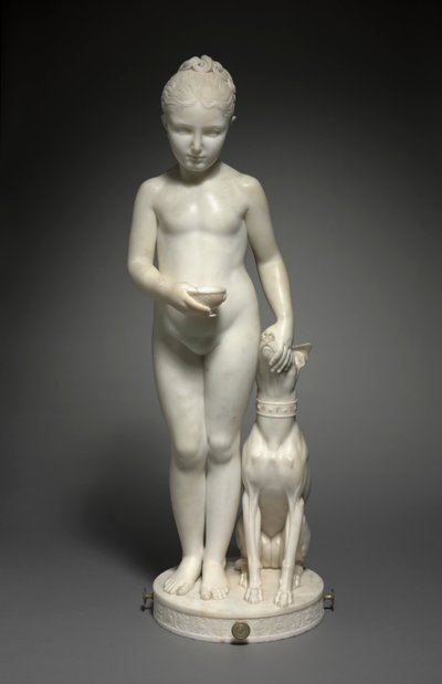Porträt von Napoléone Elisa Baciocchi, Nichte von Napoleon I., 1810-1812 von Lorenzo Bartolini