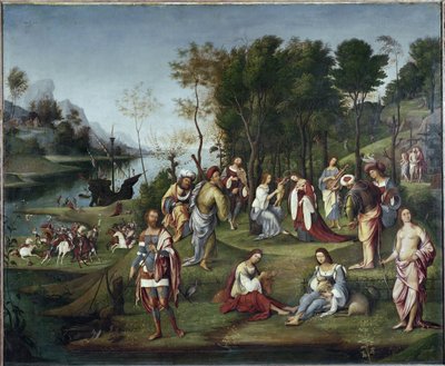 Allegorie der Liebe oder Allegorie des Hofes von Isabella d
