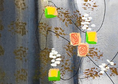 Abstrakte geometrische Wirbel von Lori Ann Folz